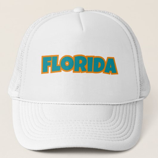 State of Florida Pride Custom Trucker Pet (Voorkant)