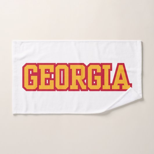 State of Georgia Pride Custom (Serviette à main)