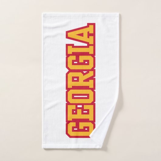 State of Georgia Pride Custom (Serviette à main)