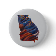 State of Georgia Schilderen Button