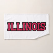 State of Illinois Pride Custom Handdoek (Handdoek)