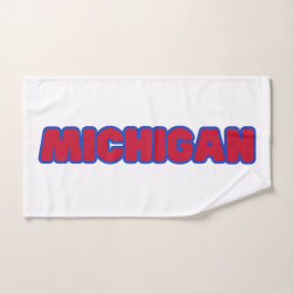 State of Michigan Pride Custom Handdoek