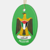 State of Palestine coat of arms Keramisch Ornament (Links)