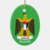 State of Palestine coat of arms Keramisch Ornament (Voorkant)