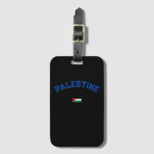 State of Palestine Varsity College Bagagelabel (Voorkant (verticaal))