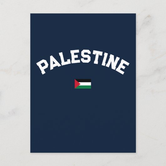 State of Palestine Varsity College Briefkaart (Voorkant)