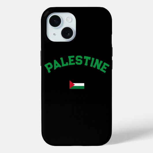 State of Palestine Varsity College Case-Mate iPhone Case (Achterkant)