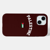 State of Palestine Varsity College Case-Mate iPhone Case (Achterkant (horizontaal))