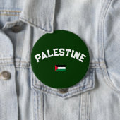 State of Palestine Varsity College Ronde Button 4,0 Cm (In situ)