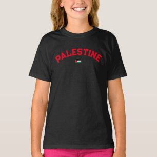 State of Palestine Varsity College Stijl T-shirt