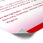 State of Tennessee, TN Affiches (Coin)