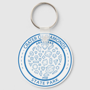 State Park Arkansas Badge Sleutelhanger