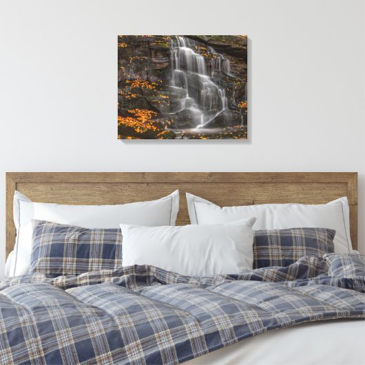 State Park Blackwater Herfsten Canvas Afdruk (Insitu (Slaapkamer))