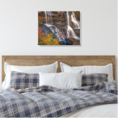 State Park Blackwater Herfsten | West Virginia Canvas Afdruk (Insitu (Slaapkamer))