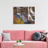 State Park Blackwater Herfsten | West Virginia Canvas Afdruk (Insitu (Woonkamer))