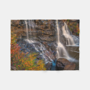 State Park Blackwater Herfsten   West Virginia Fleece Deken