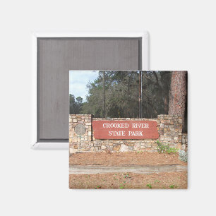 State Park Entrance Sign Magneet