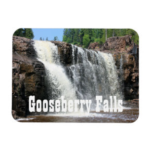 State Park Gooseberry Herfsten, Minnesota Magneet