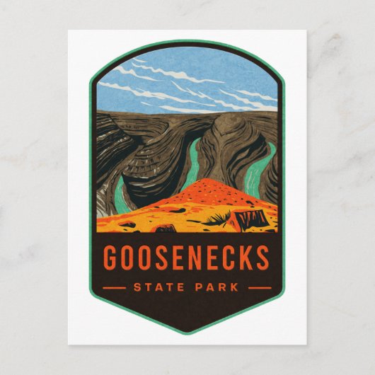 State Park Goosenecks Briefkaart (Voorkant)