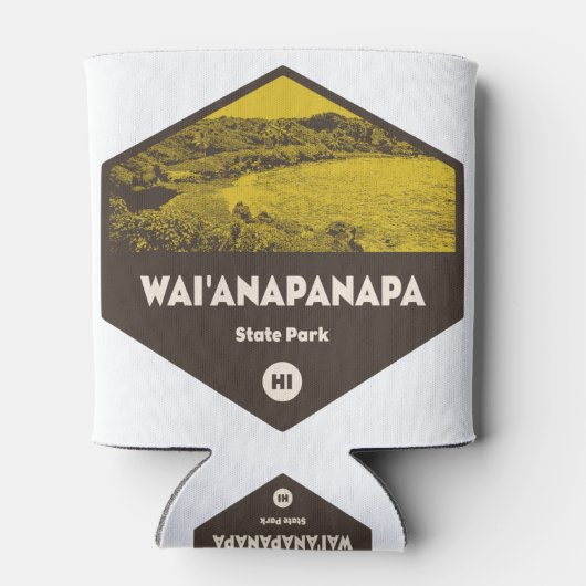 State Park Hawaii Blikjeskoeler (Achterkant)