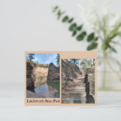 State Park Letchworth Briefkaart (Staand voorkant)