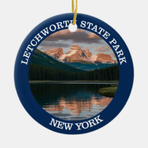 State Park Letchworth Keramisch Ornament