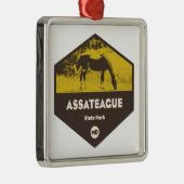 State Park Maryland Metalen Ornament (Rechts)