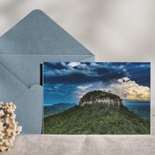 State Park Pilot Mountain NC | na de regenboog van Kaart