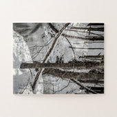 State Park Snow Natuur Winter Legpuzzel (Horizontaal)