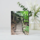 State Park Stone staat in waterval Briefkaart (Staand voorkant)