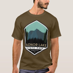 State Park Tennessee van het meer Retro Radnor T-shirt