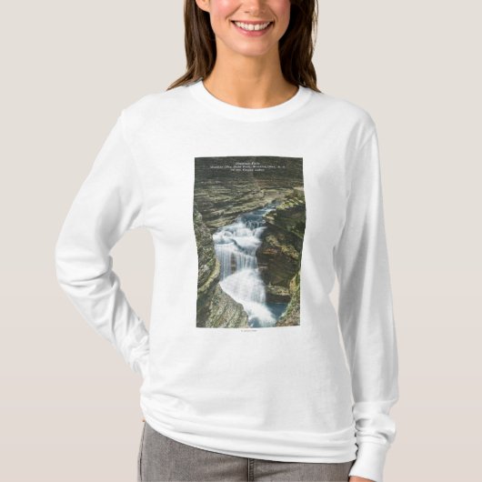 State Park Uitzicht van diamantHerfsten T-shirt (Voorkant)