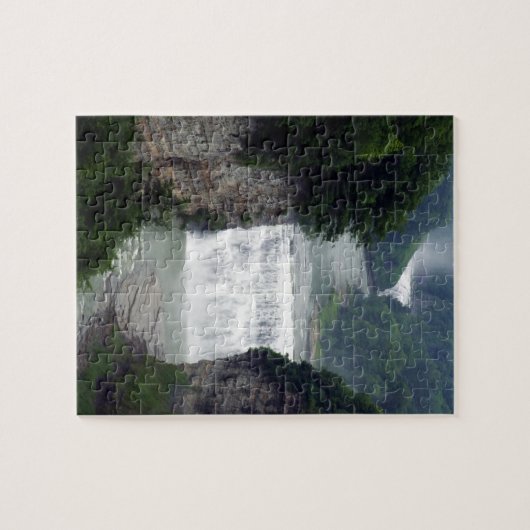 State Park Upper and Middle Waterfall Legpuzzel (Horizontaal)
