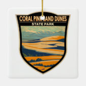 State Park Utah Keramisch Ornament (Achterkant)