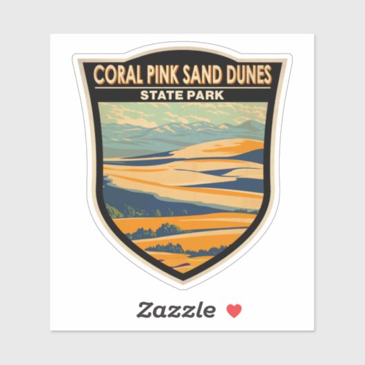 State Park Utah  Sticker (Vel)