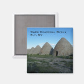 State Park Ward Charcoal Ovens Magneet (Voorkant / Achterkant)