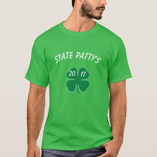 STATE PATTY'S DAY SHIRT 2017 (Voorkant)