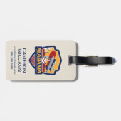 State Pride | Alabama Bagagelabel (Achterkant horizontaal)