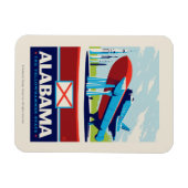 State Pride | Alabama Magneet (Horizontaal)
