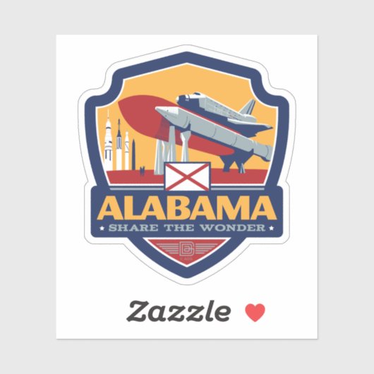 State Pride | Alabama Sticker (Vel)
