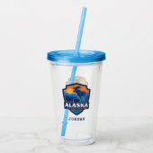 State Pride | Alaska Acryl Drinkbeker (Achterkant)