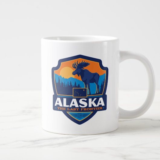 State Pride | Alaska Extra Grote Beker (Rechts)
