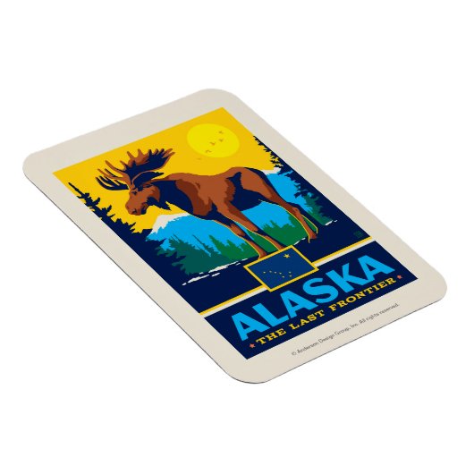 State Pride | Alaska Magneet (Rechterzijde)