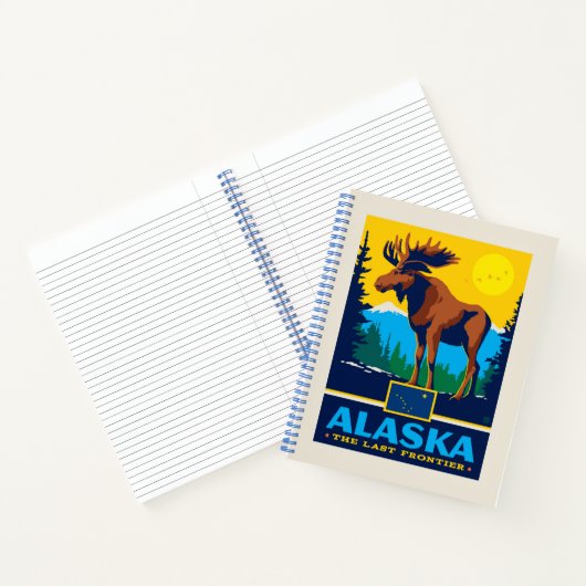 State Pride | Alaska Notitieboek (Binnen)
