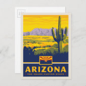 State Pride | Arizona Briefkaart (Voorkant / Achterkant)