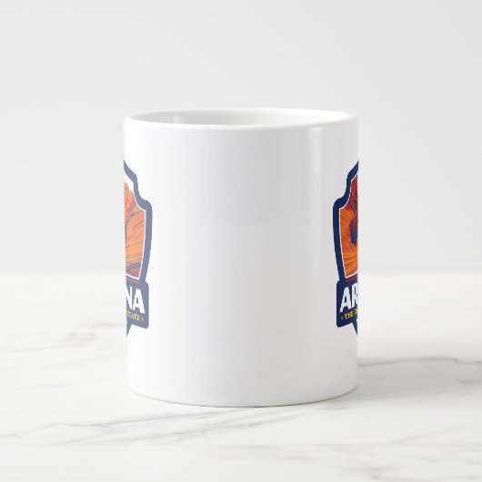 State Pride | Arizona Extra Grote Beker (Voorkant)
