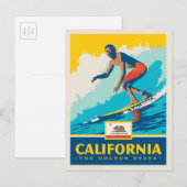State Pride | Californië Briefkaart (Voorkant / Achterkant)