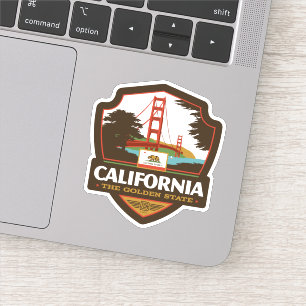 State Pride   Californië Sticker