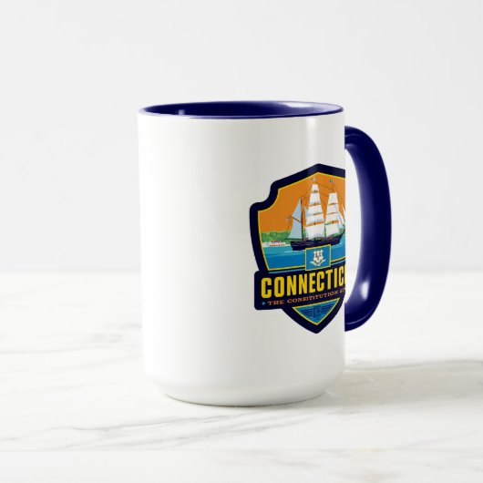 State Pride | Connecticut Mok (Voorkant rechts)