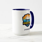 State Pride | Connecticut Mok (Voorkant rechts)